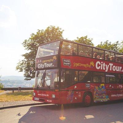 City Tour Heilbronn in a double-decker bus