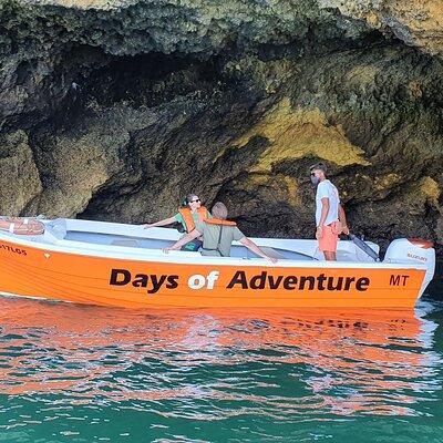 Tour to go inside the Ponta da Piedade Caves/Grottos and see the beaches - Lagos