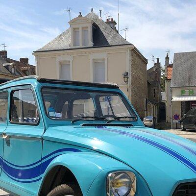 Guided Tour in an Old Convertible Car on the Côte de Nacre