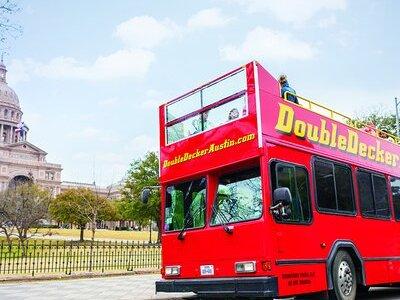 Double Decker Austin Single Loop Sightseeing Tour