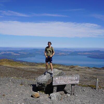 Mt Tarawera Volcanic Guided Hike Experience