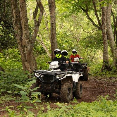 Jungle ATV Tour "La Tigra" double (2 persons ride tandem on ATV)