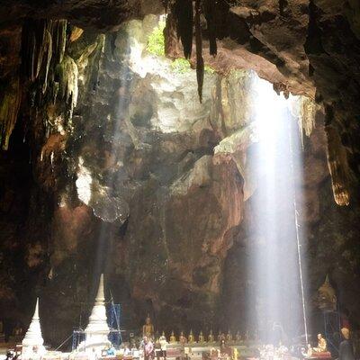 Petchaburi Highlights Khao Luang Cave, Palaces & Temples Group Tour from Hua Hin