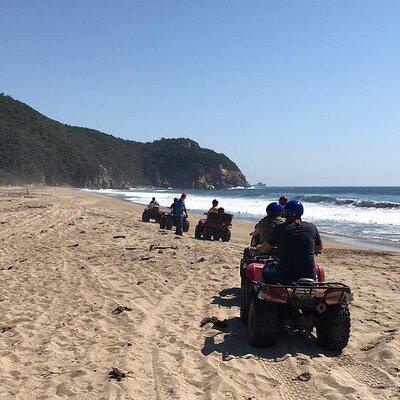 ATV Private Guided Tour in Manzanillo Mountains and Beaches