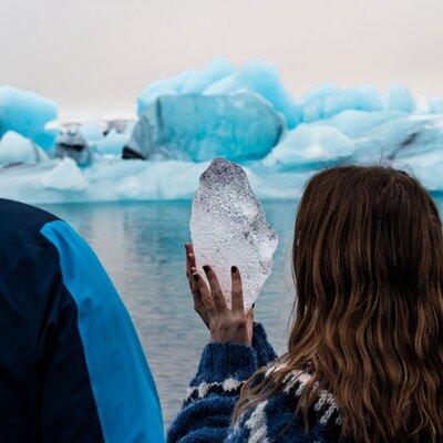 Glacier Lagoon and Diamond Beach Guided Day Trip from Reykjavik