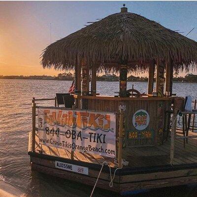 Orange Beach 90-Minute Sunset Cruise on a Tiki Bar