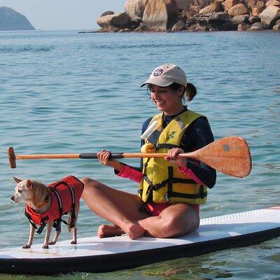 Paddle Boarding At Acapulco´s Bay