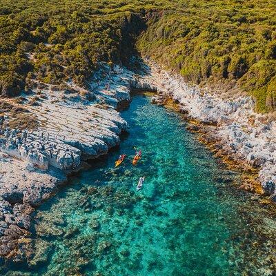 Cave Adventure near Pula by Kayak