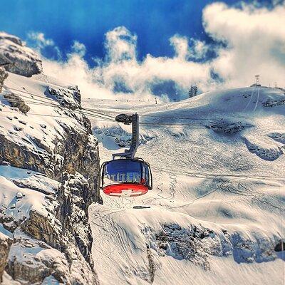 Alpine Majesty:Exclusive Private Tour to Mount Titlis from Basel