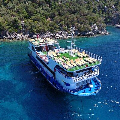 Full-Day Glass bottom Semi Submarine Cruise in Marmaris