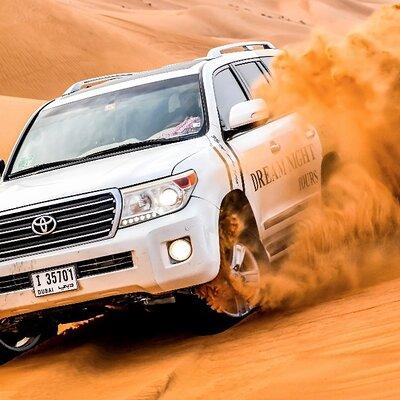 Dubai Evening Desert Safari Tour with Hotel Transfer, Camel Ride and BBQ Dinner