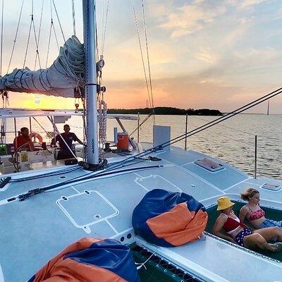 Sunset Catamaran Sail in Merritt Island