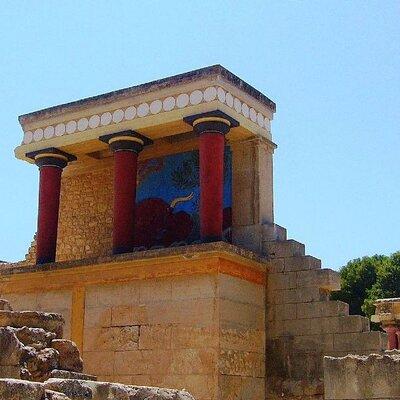 Knossos Palace, Museum & Rethymno city Private Tour from Chania