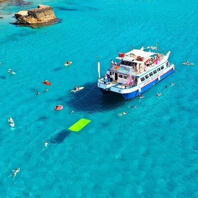 Ibiza Beach Hopping Cruise with Paddleboards, Drinks and Food. 6h