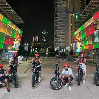 Downtown Dallas Night Sightseeing 2 Hour E-Bike tour