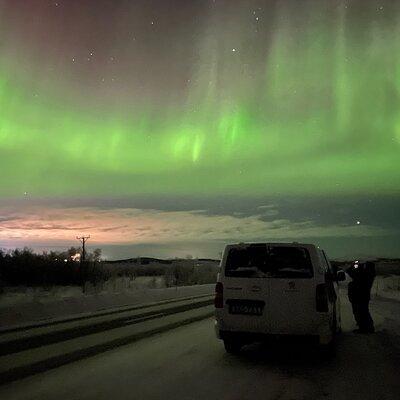 Northern Light hunt with minibus to Abisko 7:30 pm