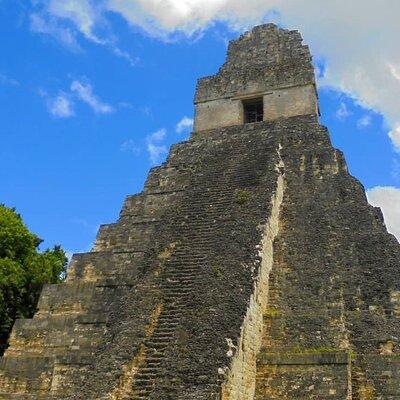 Tikal Shared Experience: Flight from the City + One Day Tour