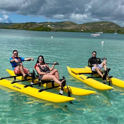 Parguera Unforgettable Guided Adventure on Chiliboats Waterbikes