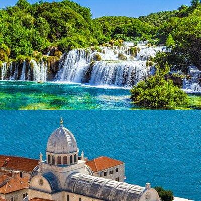 Krka Waterfalls and Sibenik, Private Tour from Sibenik