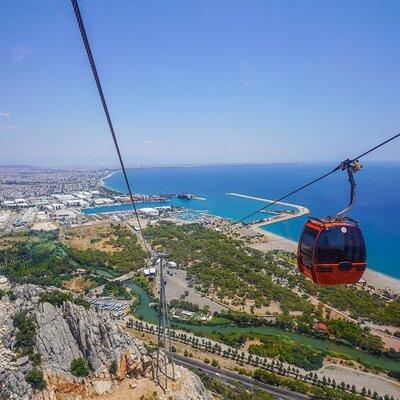 City of Side: Antalya Tour, Waterfall & Cable Car with Lunch