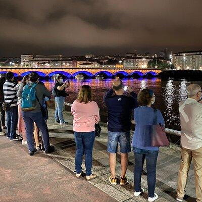 Walking Tour of the Illuminated Bridges of Pontevedra