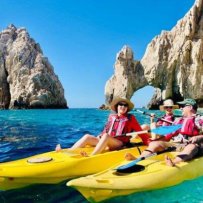 Los Cabos Arch and Playa del Amor Tour by Glass Bottom Kayak