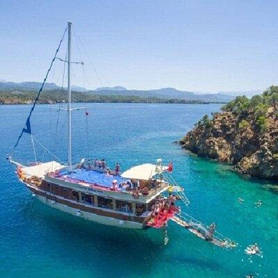 Marmaris All Inclusive Boat Trips, BBQ Lunch, Unlimited Free Drinks