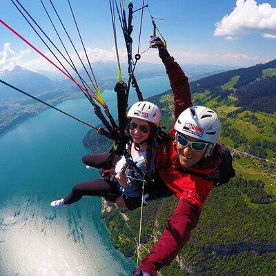 Full-Day Guided Tour To Interlaken with Paragliding Flight