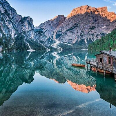 Private Full-Day Tour of Dolomites, Alpine Lakes including Braies from Innsbruck