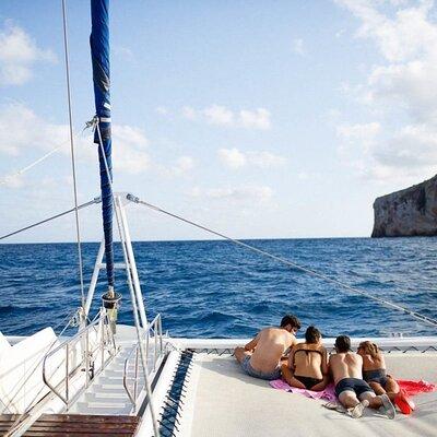 A day at sea from Dénia or Jávea with Barbecue aboard the Catamaran