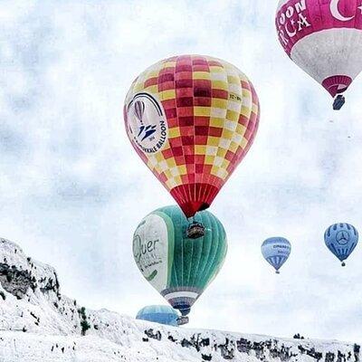 Full-Day Marmaris Pamukkale Tour With Hot Air Balloon Ride