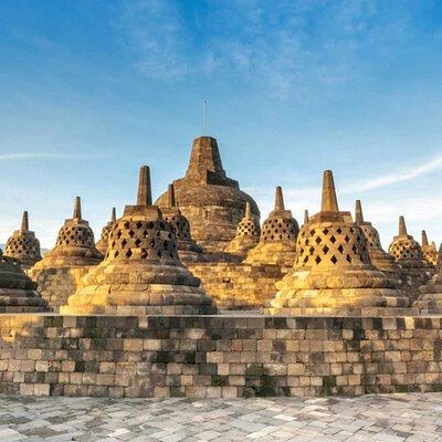 Borobudur Sunrise, Merapi Volcano & Prambanan Day Tour with Guide & Transfer