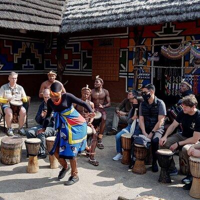 Lesedi Cultural Village & cradle of Humankind Guided Tour 
