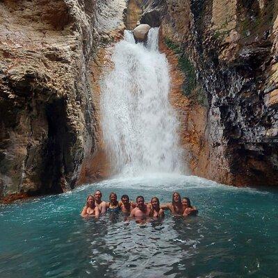 La Leona waterfall adventure hike half day 