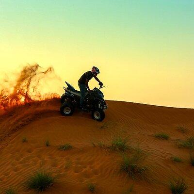 2-Hour Quad Biking Guided Tour in the Desert of Ras al Khaimah