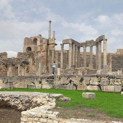 Guided Tour Zaghouan, Thuburbo Majus and Dougga from Monastir