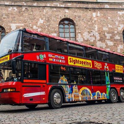 24h Riga Sightseeing Red Bus Grand Tour