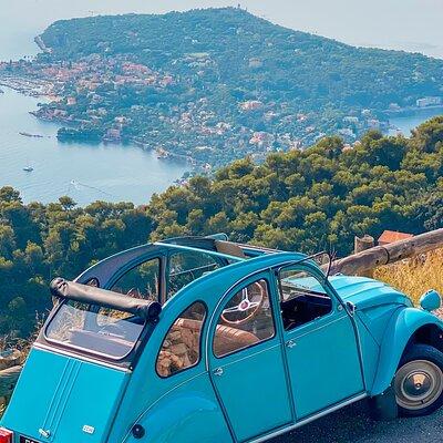 Nice to Monaco in 2CV Citroën by the coastal villages