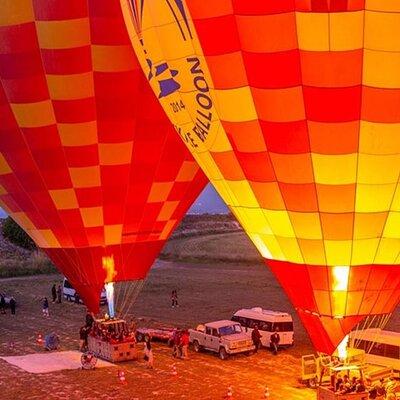 Pamukkale Hot Air Balloon Flight from Antalya w/Lunch & Transfer