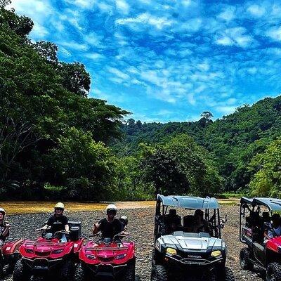 Full Day Fun Pass Jaco Jungle Adventure Five in One with Lunch (7 Hours)