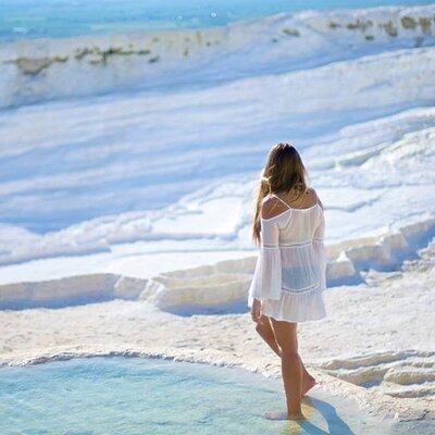 Full Day Pamukkale Guided Tour From Belek w/Meals & Pickup