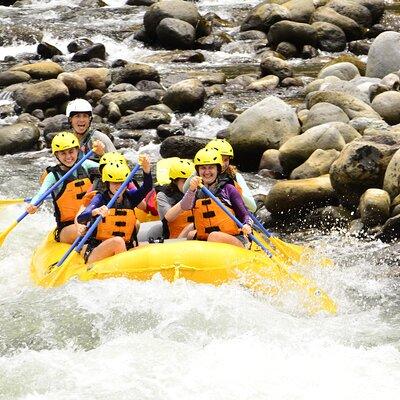 White Water Rafting Class III in the Sarapiqui River Costa Rica