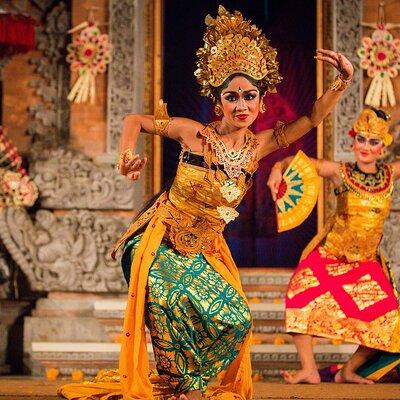 Legong Dance Show at Ubud Palace Bali Indonesia