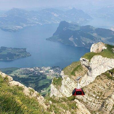 Mt Pilatus Peak and Lake Lucerne Cruise Small Group from Lucerne