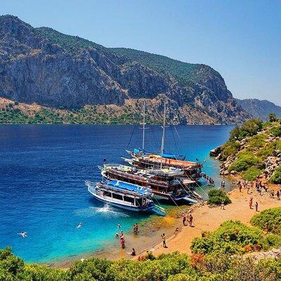 Marmaris Aegean Islands Boat Trip With Lunch & Unlimited Drinks
