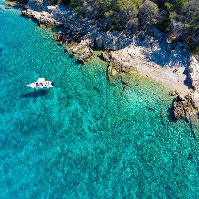 Private Boat Trip through Sibenik arhipelago (half day)