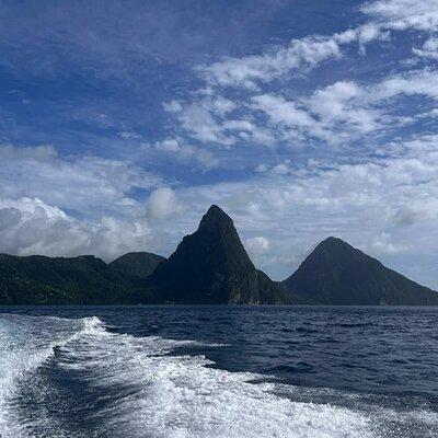 Sea and Land Tour in St. Lucia