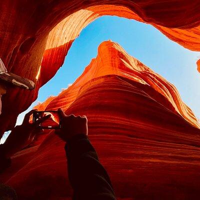 Slot Canyon & Native American site UTV Adventure (Private)