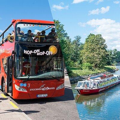 Stockholm Hop-On Hop-Off Bus & Boat