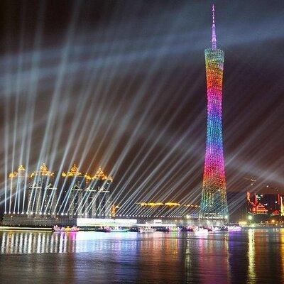 Guangzhou Pearl River Night Cruise and Canton Tower Private Tour